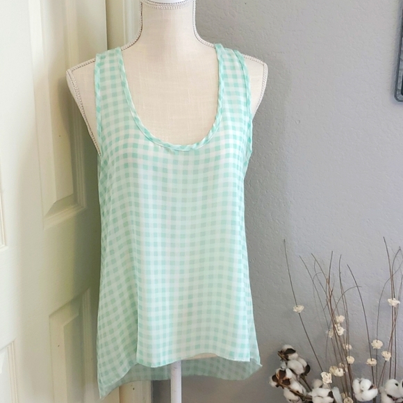 Chiffon tank top - Picture 1 of 5